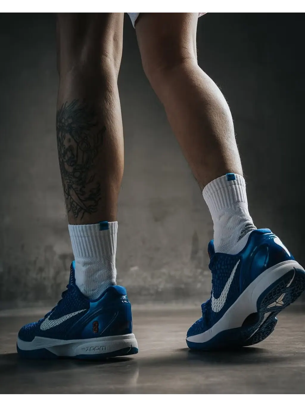 Баскетбольные кроссовки Nike Kobe 6 Protro 'Dodgers' — изображение 12 из 27, белый