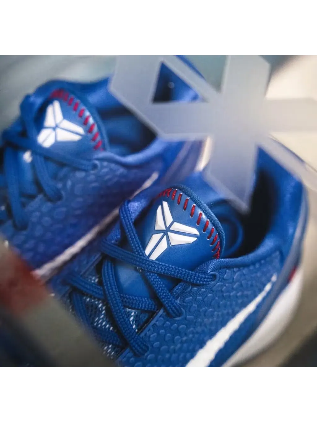 Баскетбольные кроссовки Nike Kobe 6 Protro 'Dodgers' — изображение 24 из 27, белый