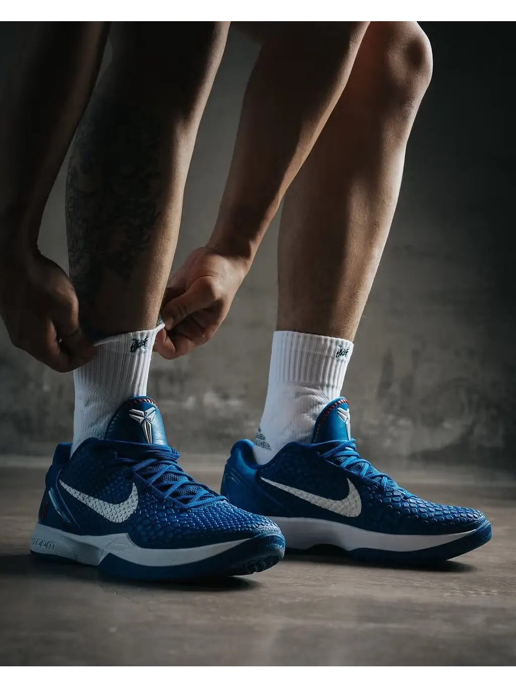 Баскетбольные кроссовки Nike Kobe 6 Protro 'Dodgers' — изображение 10 из 27, белый
