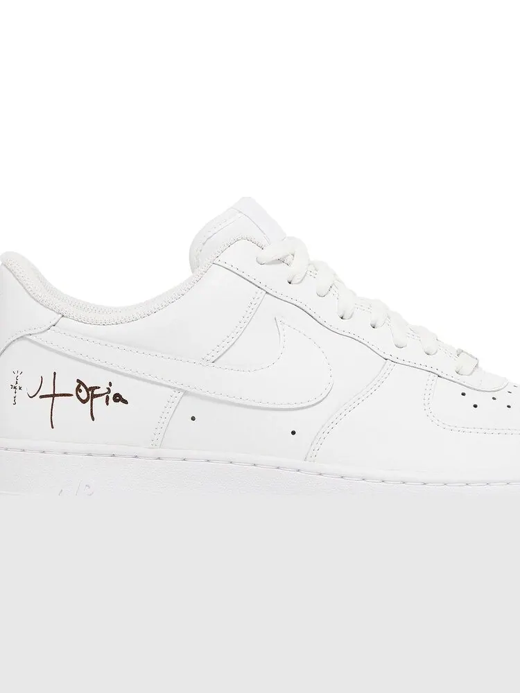 Кроссовки Nike Air Force 1 'Utopia' — коллаборация с Travis Scott — изображение 2 из 5, белый