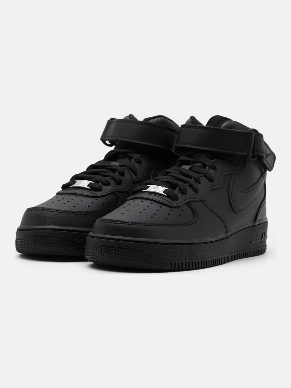 Кроссовки Nike Air Force 1 Mid '07 (Black) — изображение 2 из 9, черный
