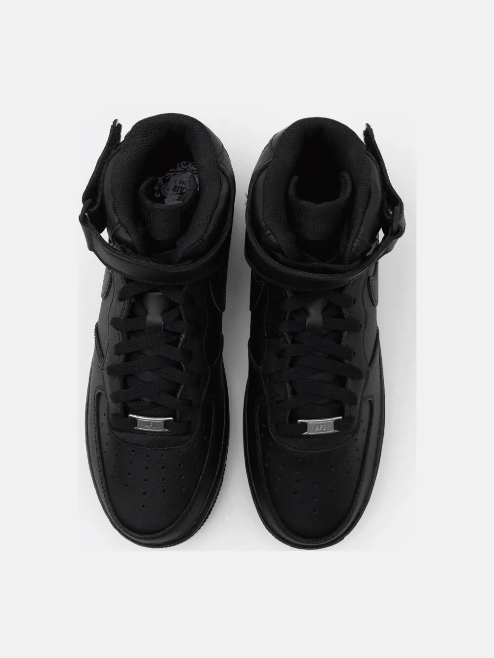 Кроссовки Nike Air Force 1 Mid '07 (Black) — изображение 4 из 9, черный