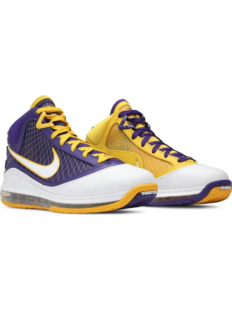 Кроссовки Nike LeBron 7 QS 'Media Day' — изображение 8 из 8, фиолетовый