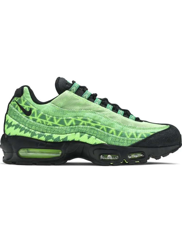 Кроссовки Nike Air Max 95 'Naija' — изображение 1 из 8, зеленый