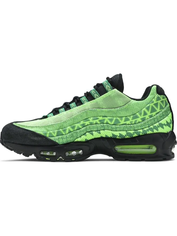 Кроссовки Nike Air Max 95 'Naija' — изображение 3 из 8, зеленый