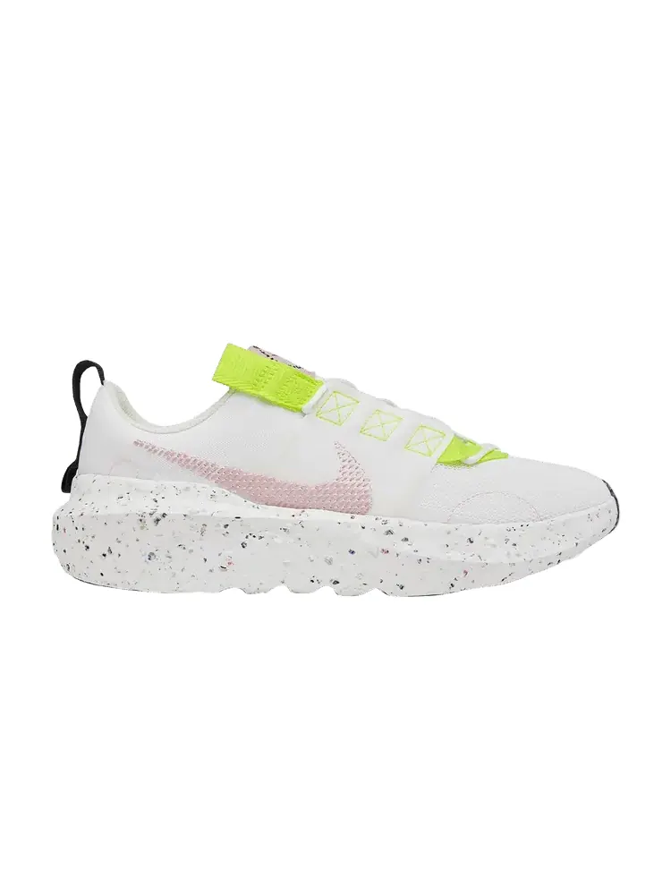 Кроссовки Nike Wmns Crater Impact 'White Pink Glaze' — изображение 1 из 1, белый//белый/розовый