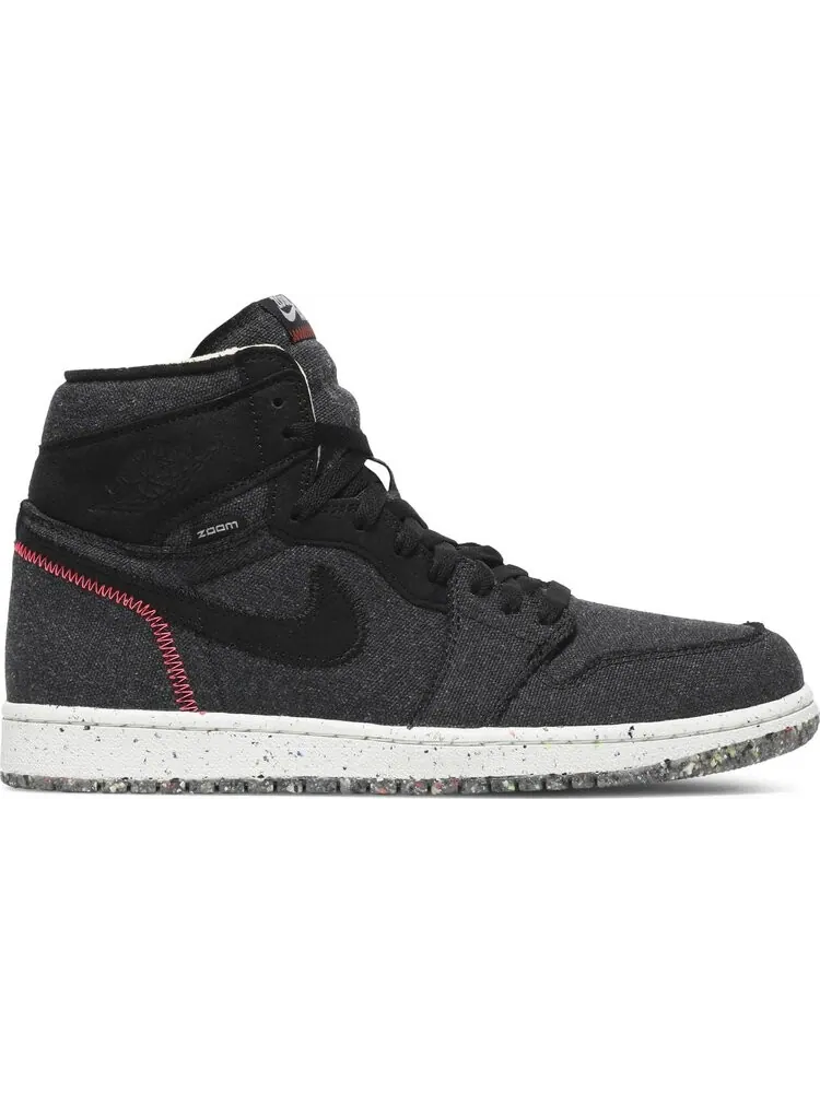 Кроссовки Air Jordan 1 High Zoom Crater — изображение 1 из 8, черный