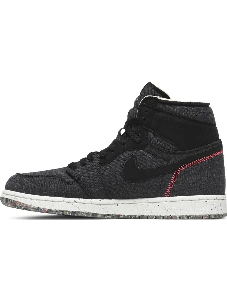 Кроссовки Air Jordan 1 High Zoom Crater — изображение 3 из 8, черный