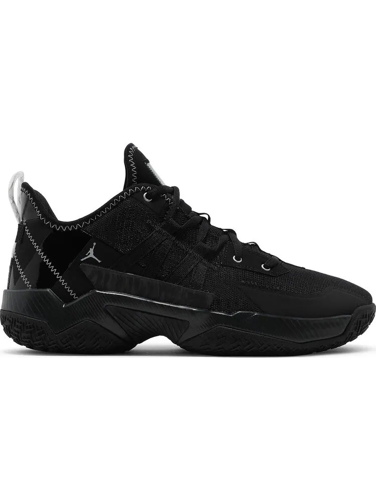 Кроссовки Jordan One Take 2 Black Metallic Silver — изображение 1 из 8, черный