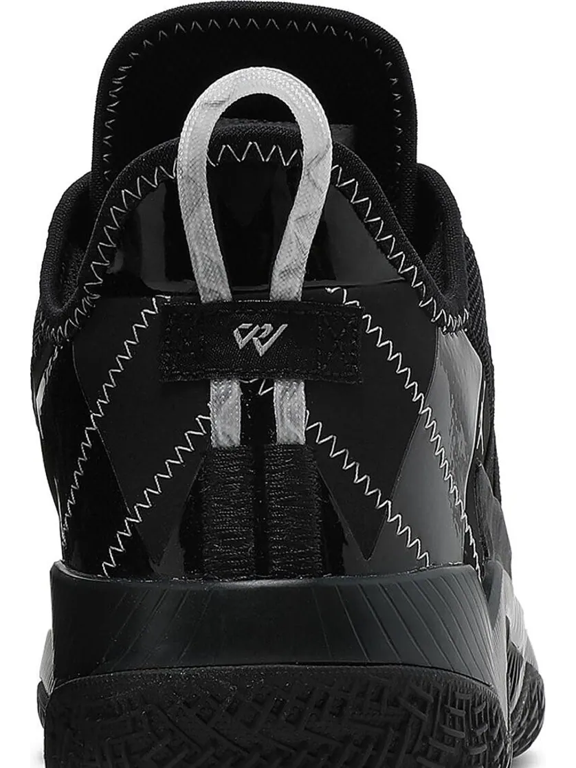Кроссовки Jordan One Take 2 Black Metallic Silver — изображение 7 из 8, черный