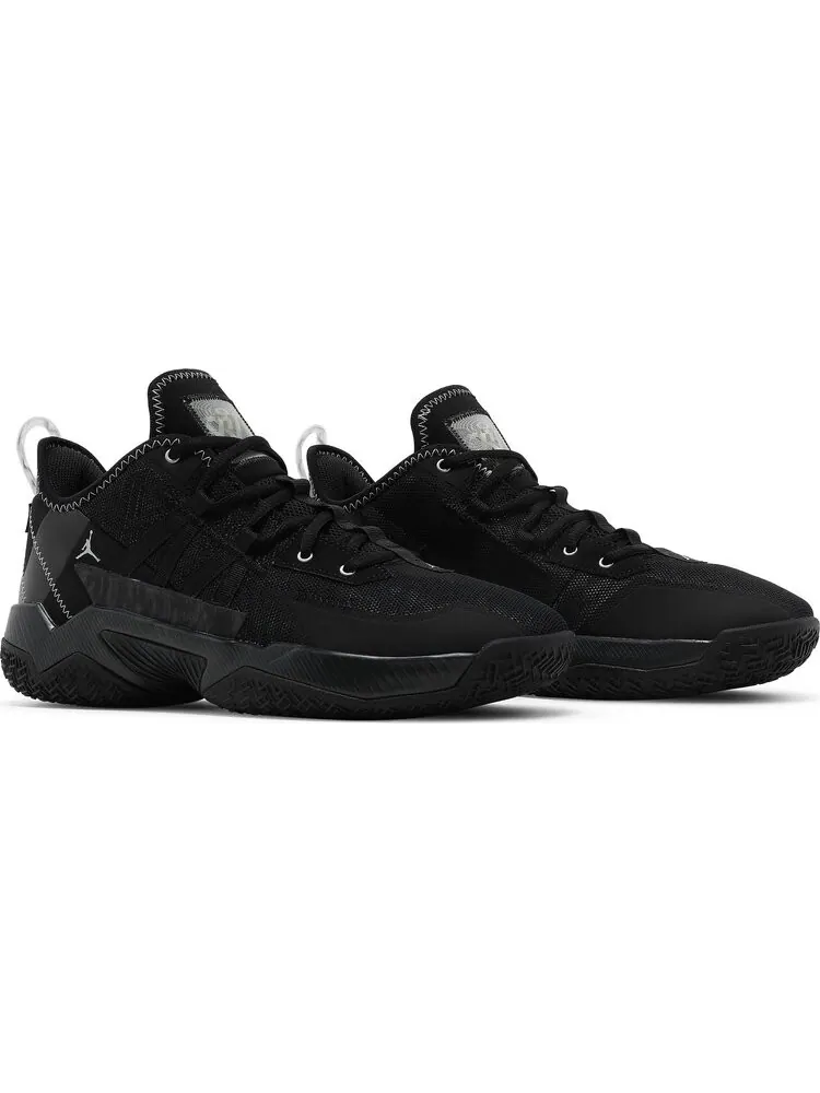 Кроссовки Jordan One Take 2 Black Metallic Silver — изображение 8 из 8, черный