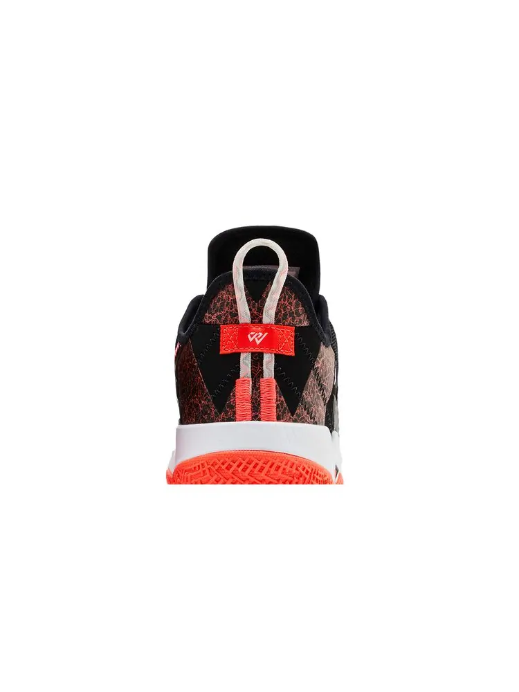 Кроссовки Jordan One Take 2 'Black Bright Crimson' — изображение 7 из 8, черный яркий