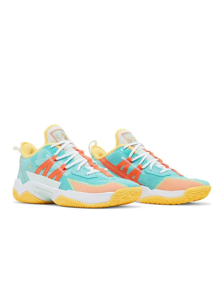 Кроссовки Jordan One Take 2 'Tropical Twist Turf Orange' — изображение 8 из 8, оранжевый