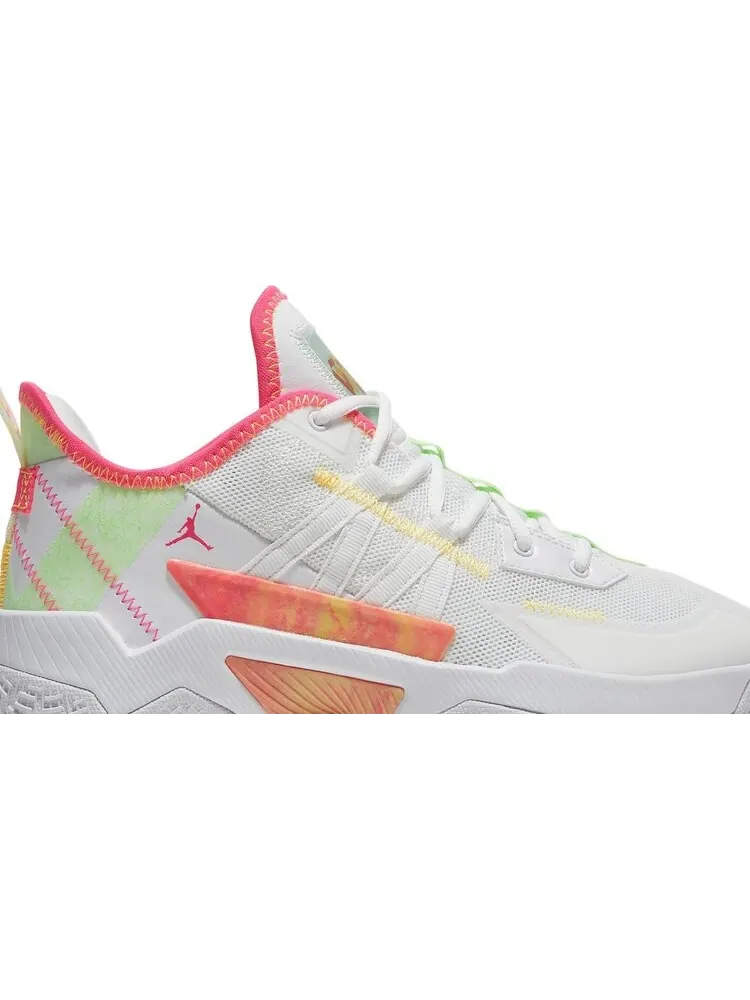 Кроссовки Jordan One Take 2 PF Summertime Fresh — изображение 2 из 8, белый