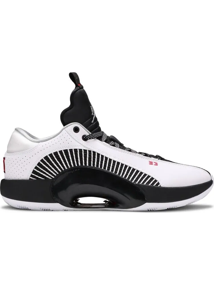 Кроссовки Air Jordan 35 Low PF White Black — изображение 1 из 8, белый