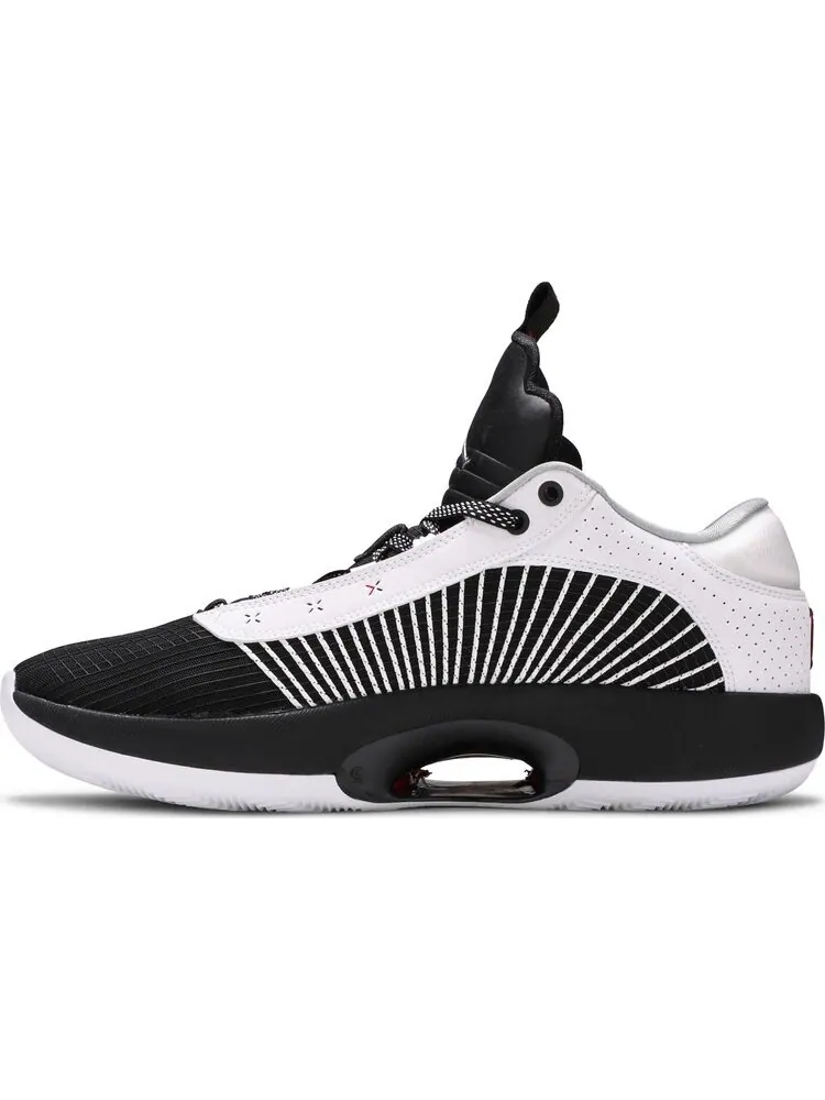 Кроссовки Air Jordan 35 Low PF White Black — изображение 3 из 8, белый