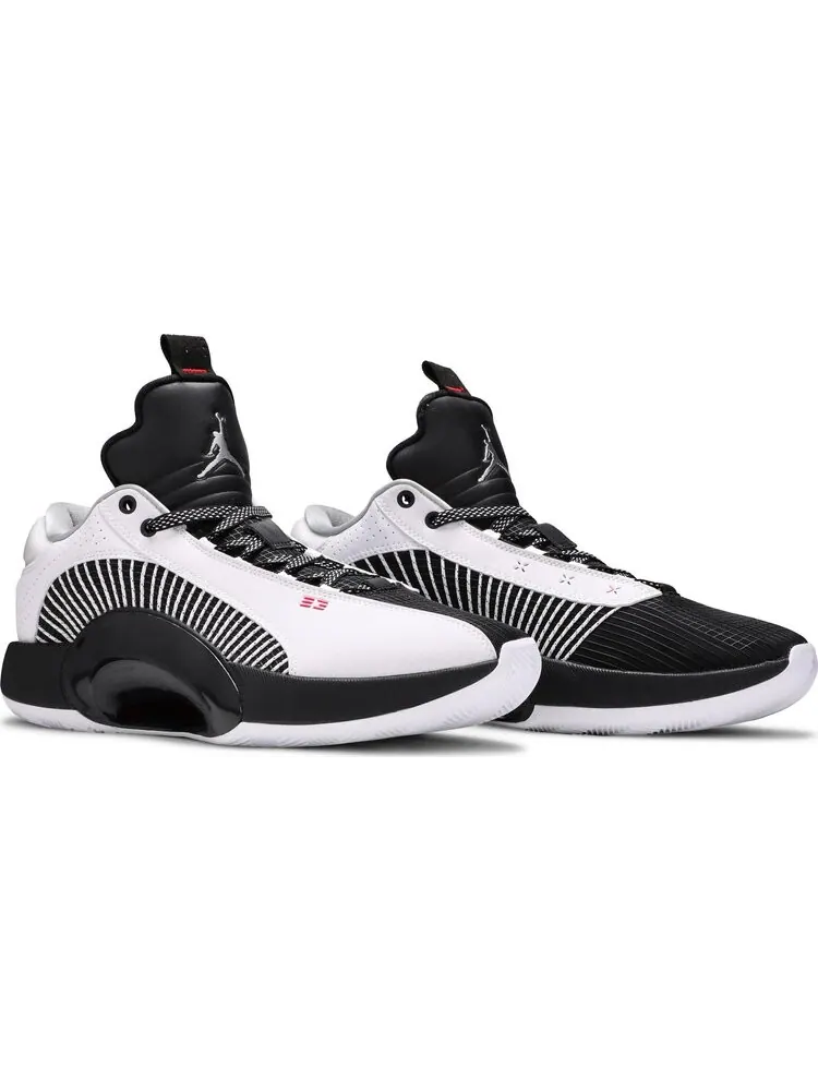 Кроссовки Air Jordan 35 Low PF White Black — изображение 8 из 8, белый