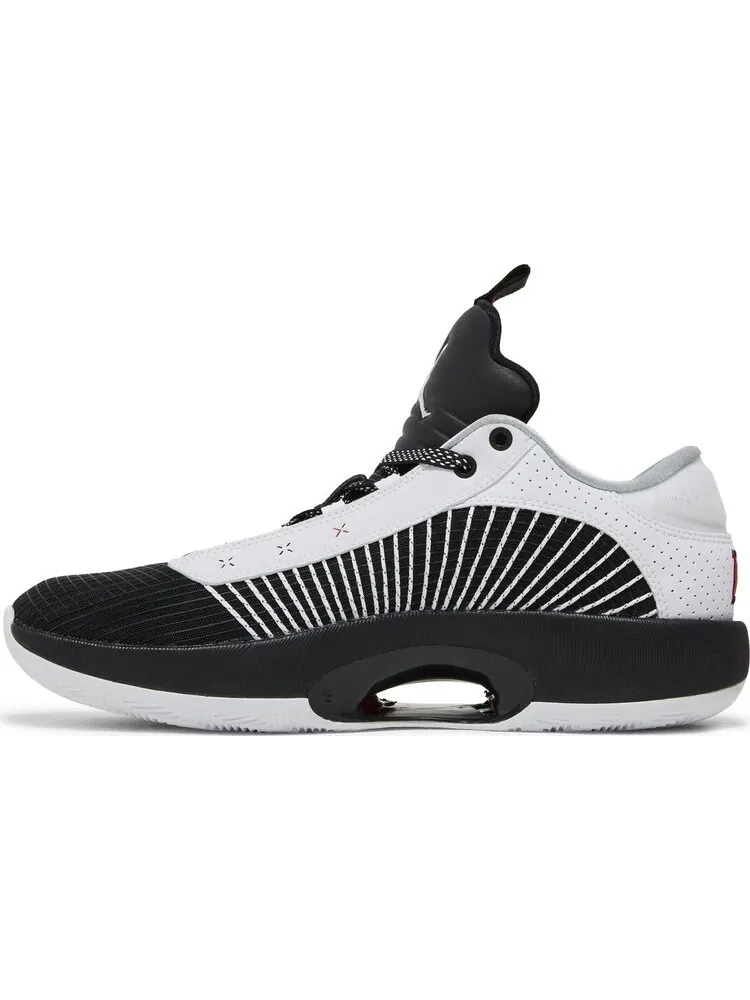 Кроссовки Air Jordan 35 Low White Black — изображение 3 из 8, белый