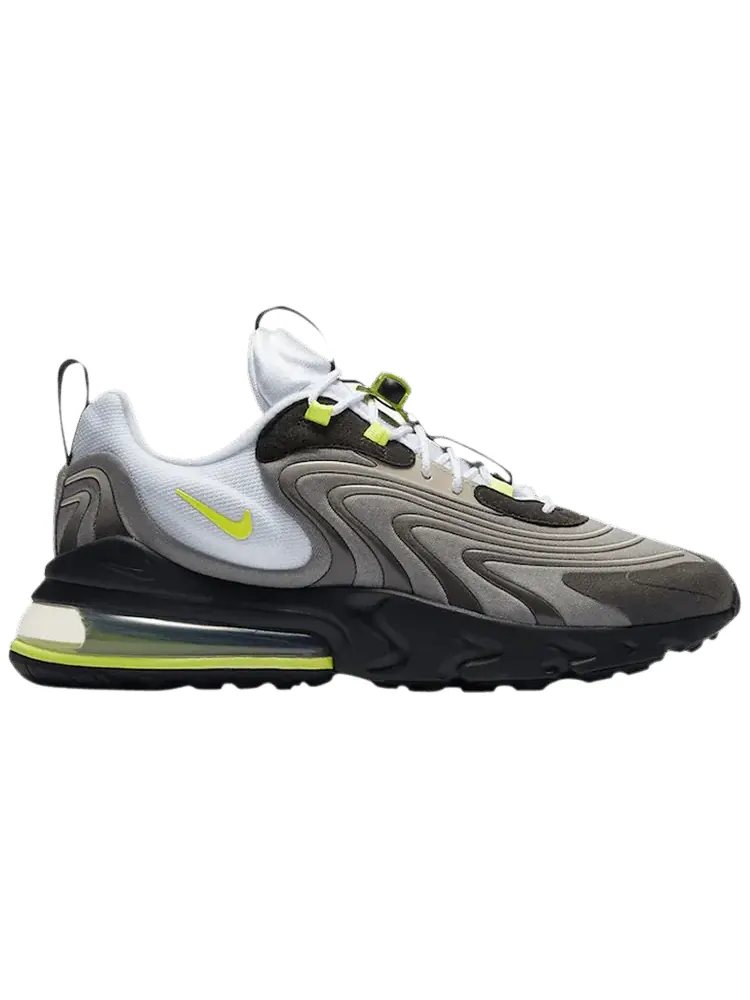 Кроссовки Nike Air Max 270 React ENG 'Neon 95' — изображение 1 из 1, серый