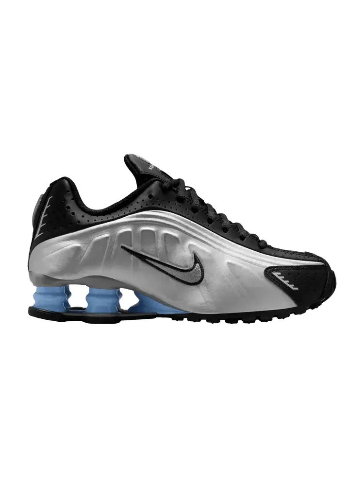 Кроссовки Shox R4 GS 'Metallic Silver Psychic Blue' — изображение 1 из 1