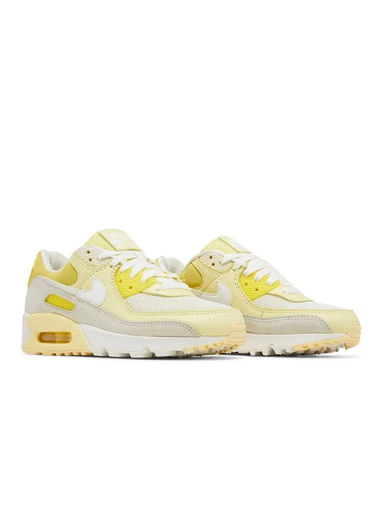 Кроссовки Nike Wmns Air Max 90 'Opti Yellow' — изображение 9 из 9, желтый/белый