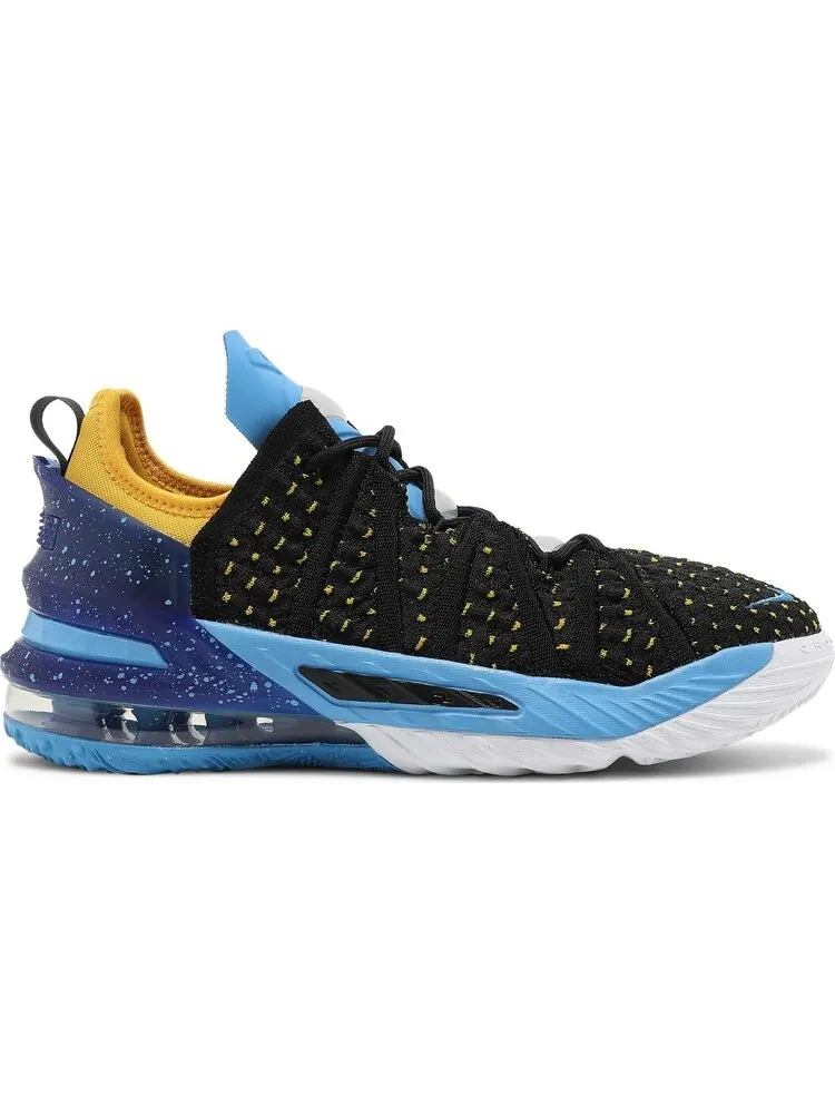 Кроссовки Nike LeBron 18 GS 'Lakers Heritage' — изображение 1 из 8, черный