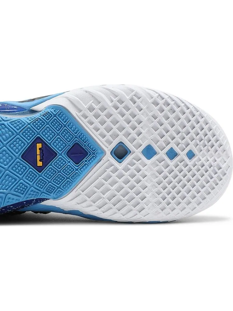 Кроссовки Nike LeBron 18 GS 'Lakers Heritage' — изображение 5 из 8, черный