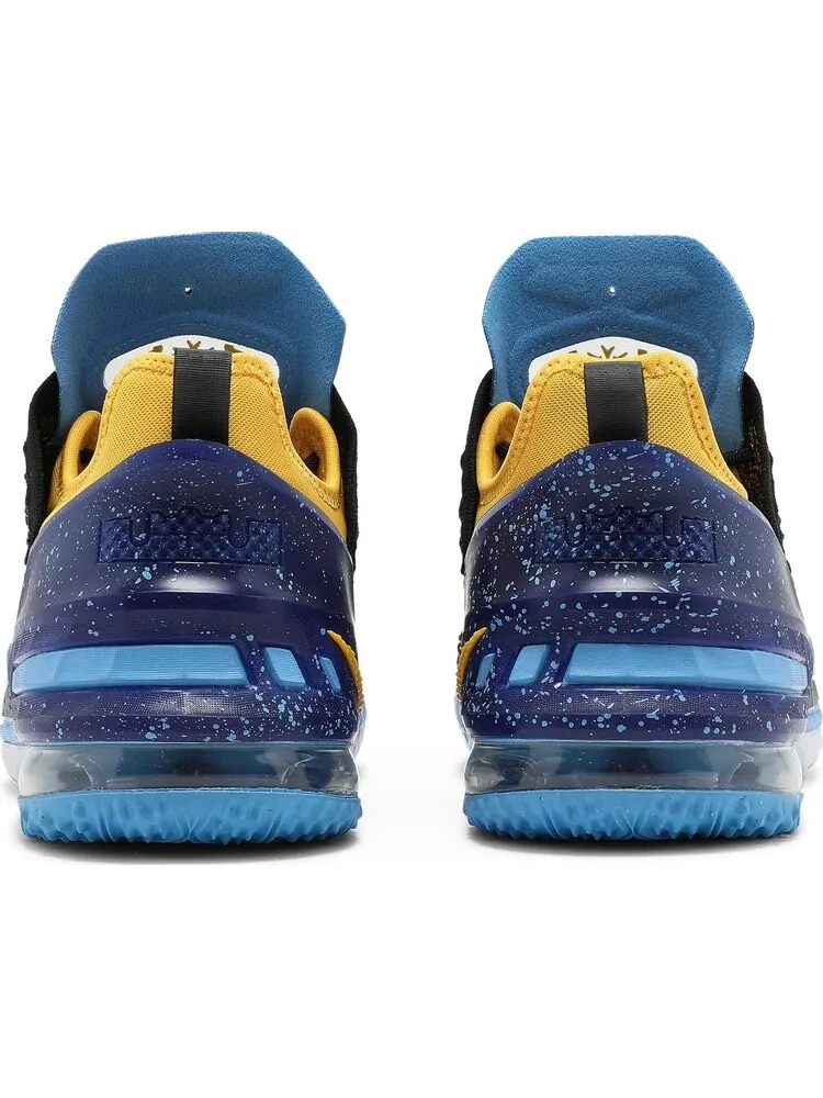 Кроссовки Nike LeBron 18 GS 'Lakers Heritage' — изображение 6 из 8, черный