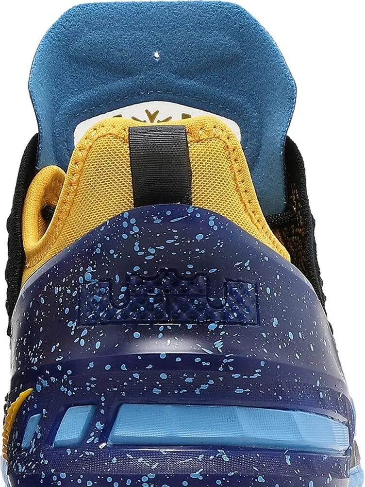 Кроссовки Nike LeBron 18 GS 'Lakers Heritage' — изображение 7 из 8, черный