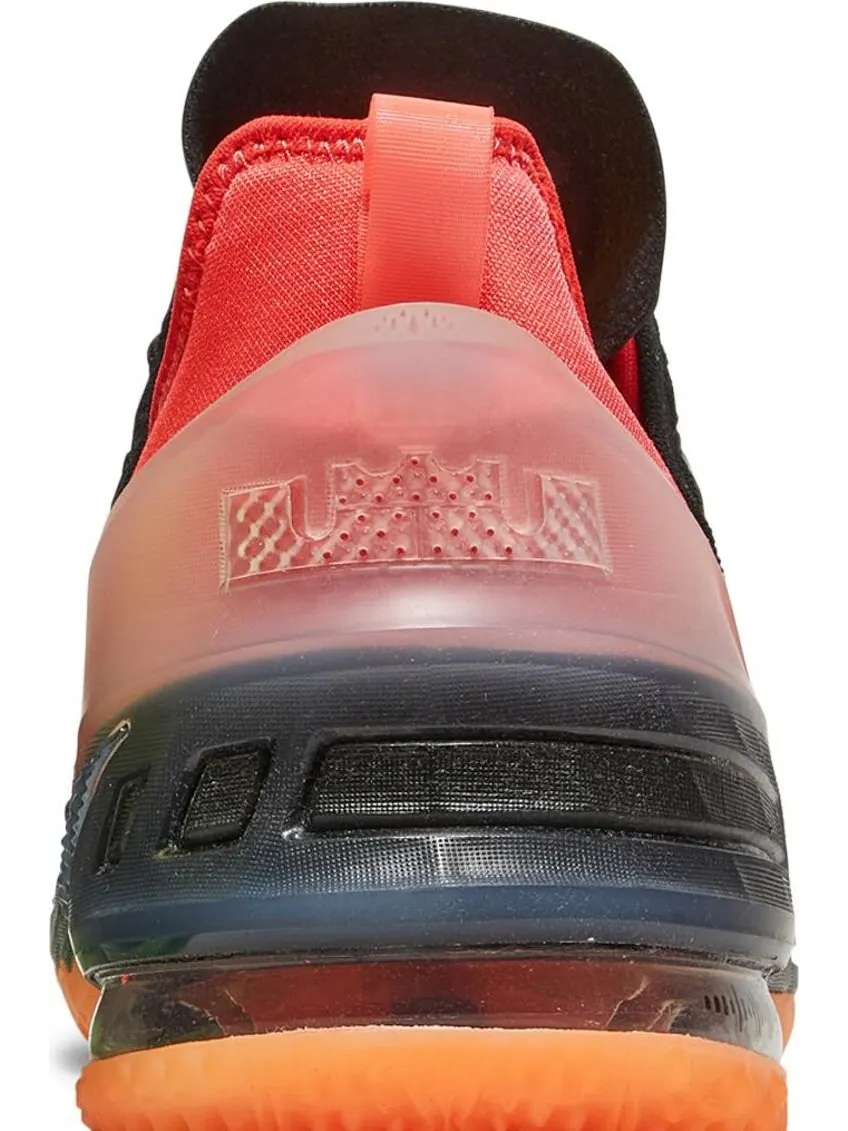 Кроссовки Nike LeBron 18 GS 'Black Crimson Volt' — изображение 7 из 8, черный