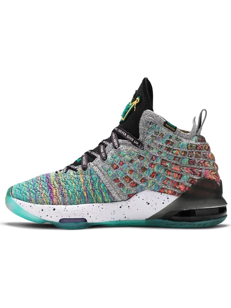 Кроссовки Nike LeBron 17 LJFF GS 'I Promise' — изображение 3 из 8, черный