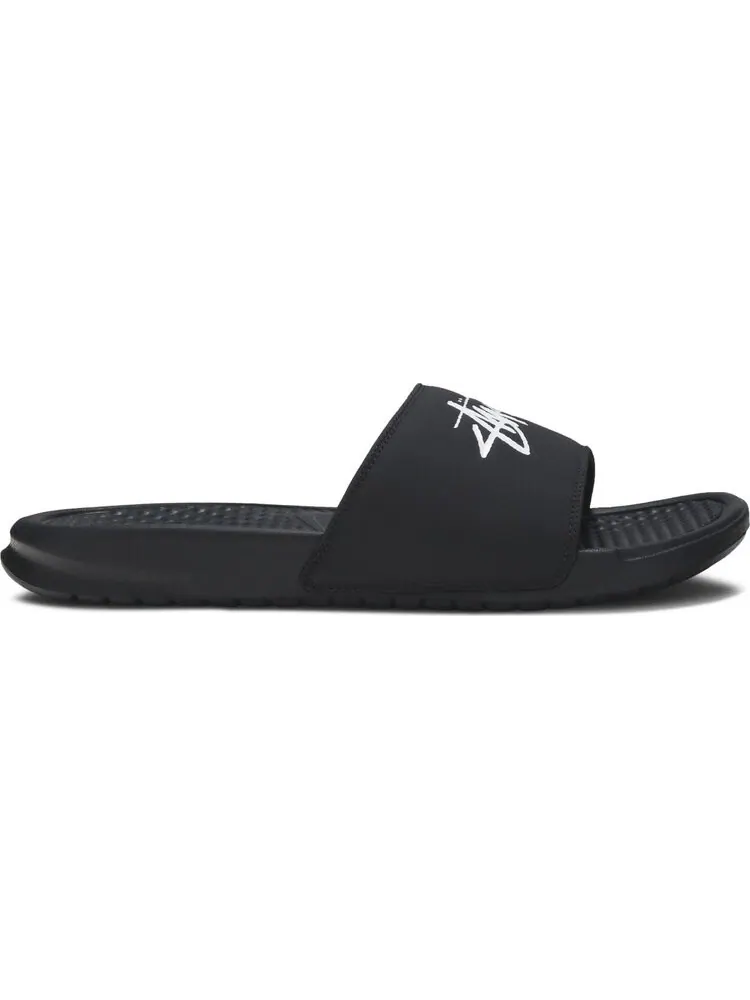 Сандалии Nike Stussy x Benassi 'Off Noir' — изображение 1 из 8, черный