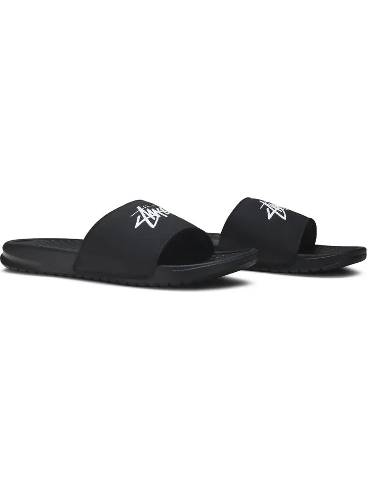 Сандалии Nike Stussy x Benassi 'Off Noir' — изображение 8 из 8, черный