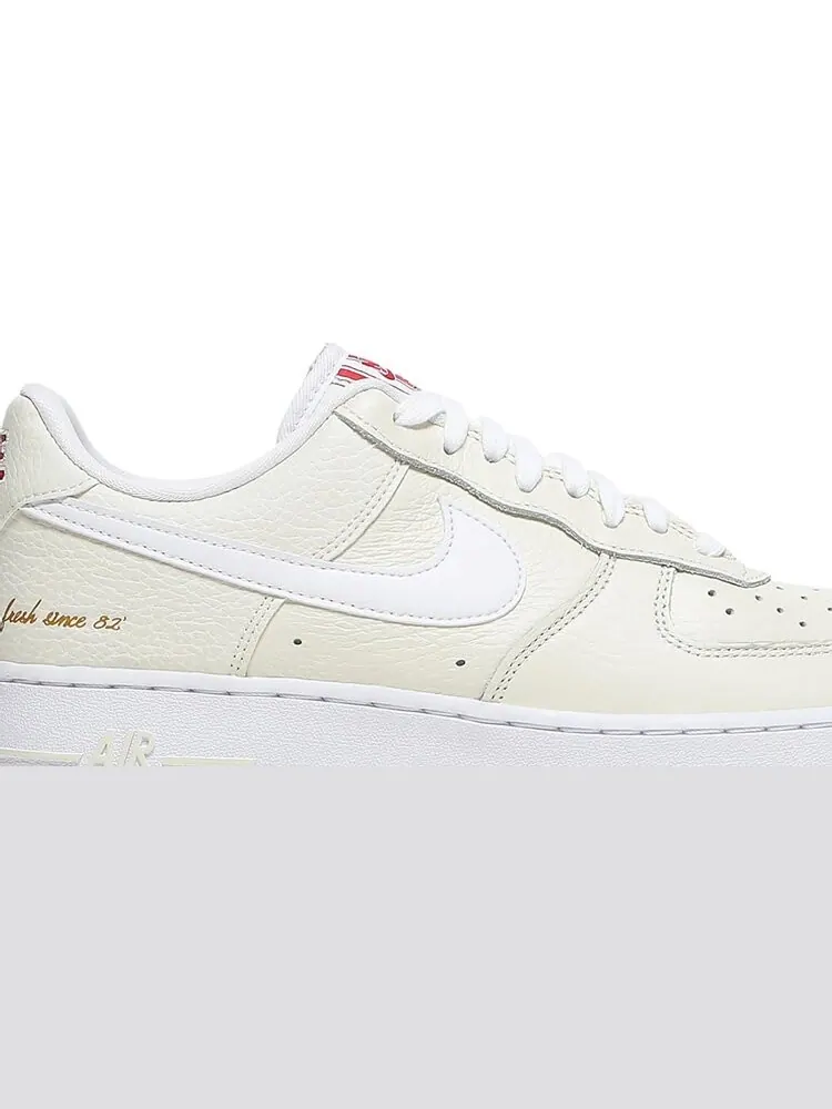 Кроссовки Nike Air Force 1 '07 Premium 'Popcorn' — изображение 2 из 10, бежевый