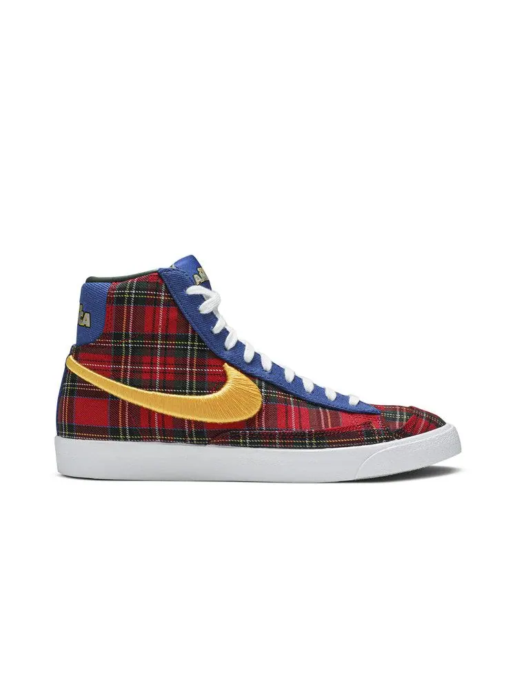 Кроссовки Nike Blazer Mid '77 'Coming to America' — изображение 2 из 9, красный/красный/мульти