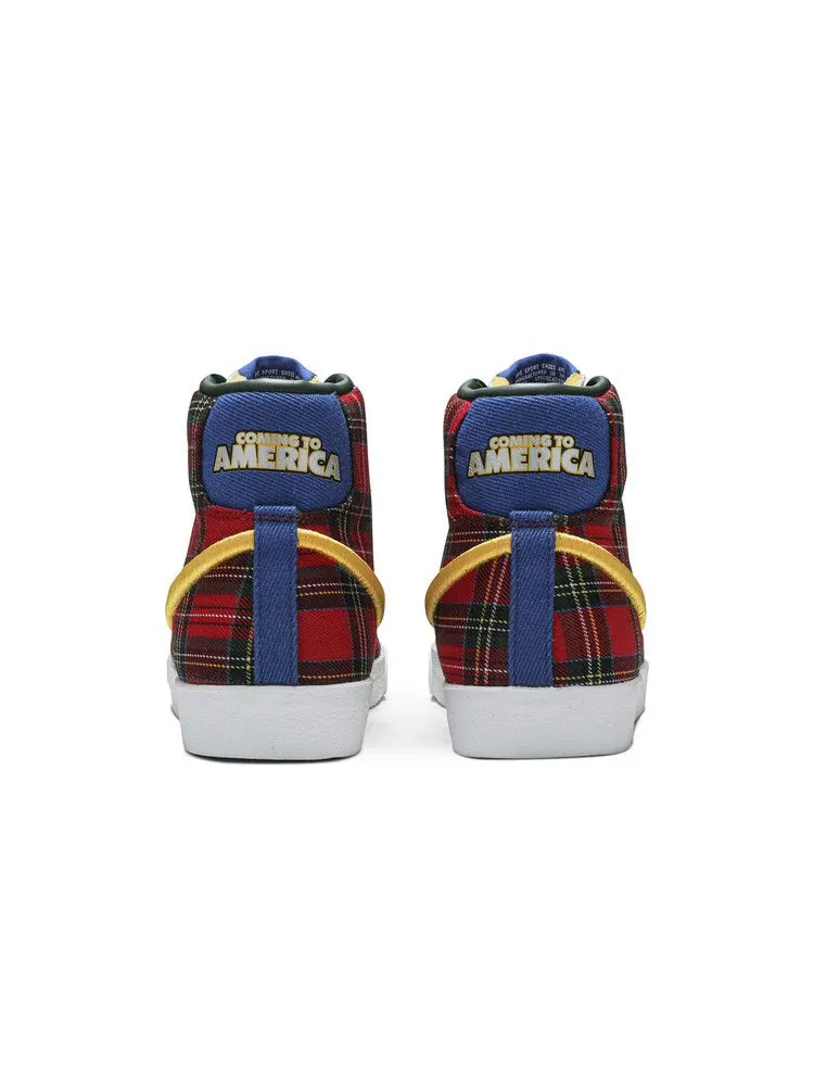 Кроссовки Nike Blazer Mid '77 'Coming to America' — изображение 7 из 9, красный/красный/мульти