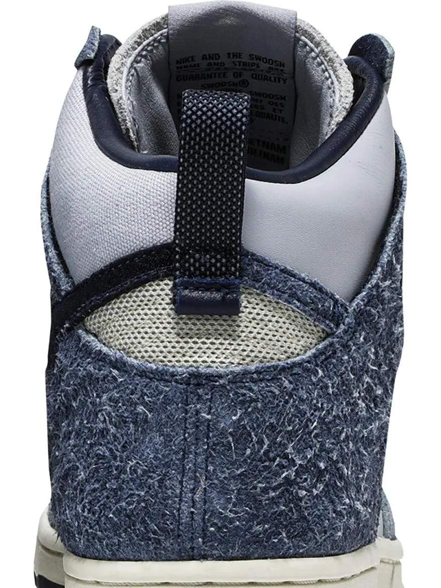 Кроссовки Nike Notre x Dunk High 'Midnight Navy' — изображение 7 из 8, синий