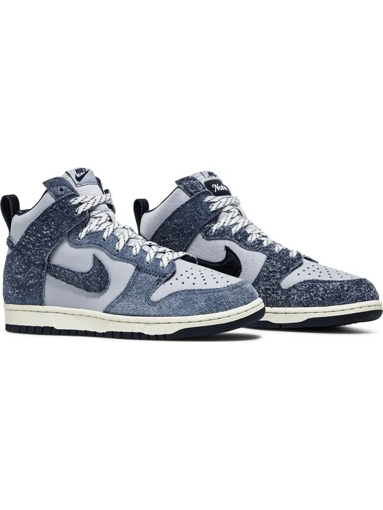 Кроссовки Nike Notre x Dunk High 'Midnight Navy' — изображение 8 из 8, синий
