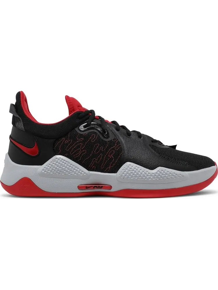 Кроссовки Nike PG 5 'Bred' — изображение 1 из 8, черный