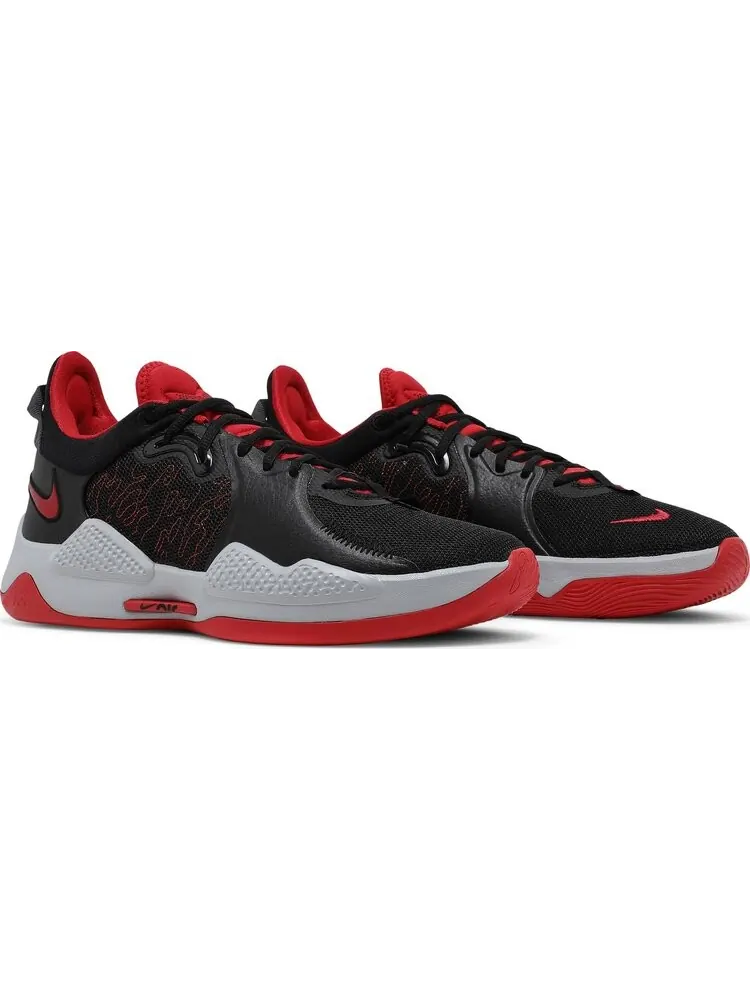 Кроссовки Nike PG 5 'Bred' — изображение 8 из 8, черный