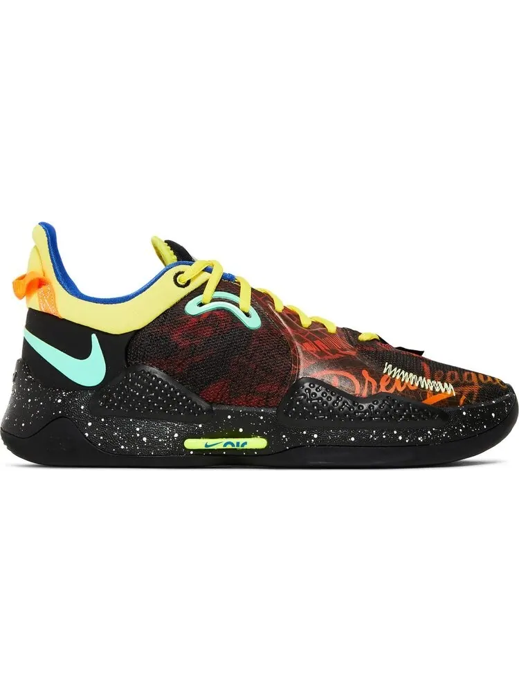 Кроссовки Nike PG 5 'Mismatched Multi' — изображение 1 из 8, черный