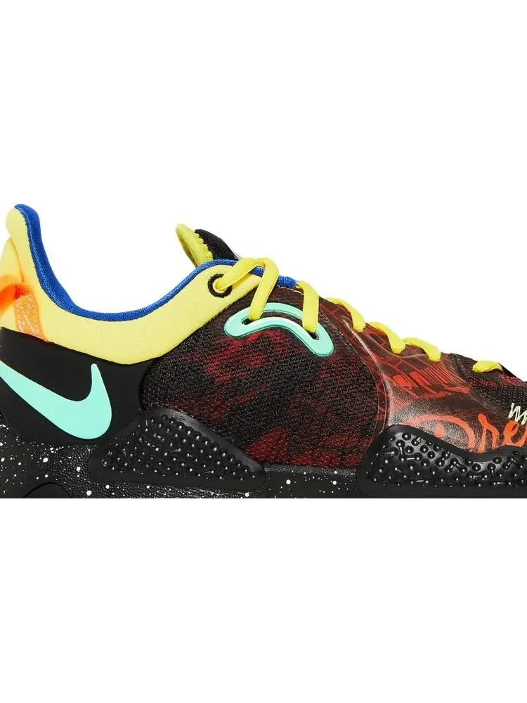 Кроссовки Nike PG 5 'Mismatched Multi' — изображение 2 из 8, черный