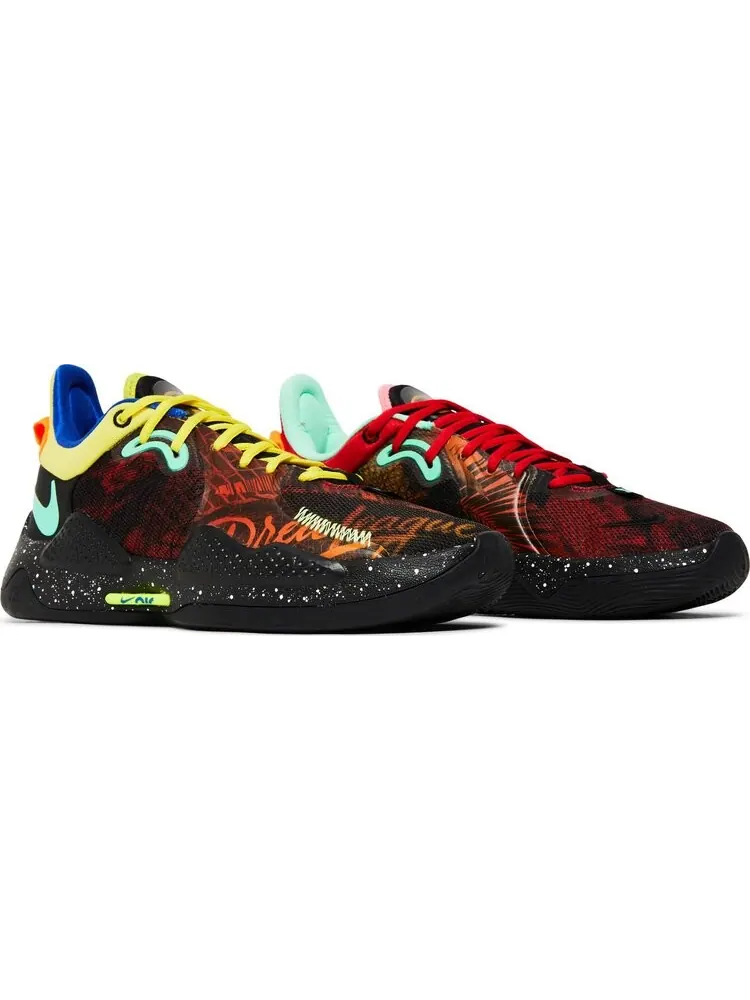 Кроссовки Nike PG 5 'Mismatched Multi' — изображение 8 из 8, черный