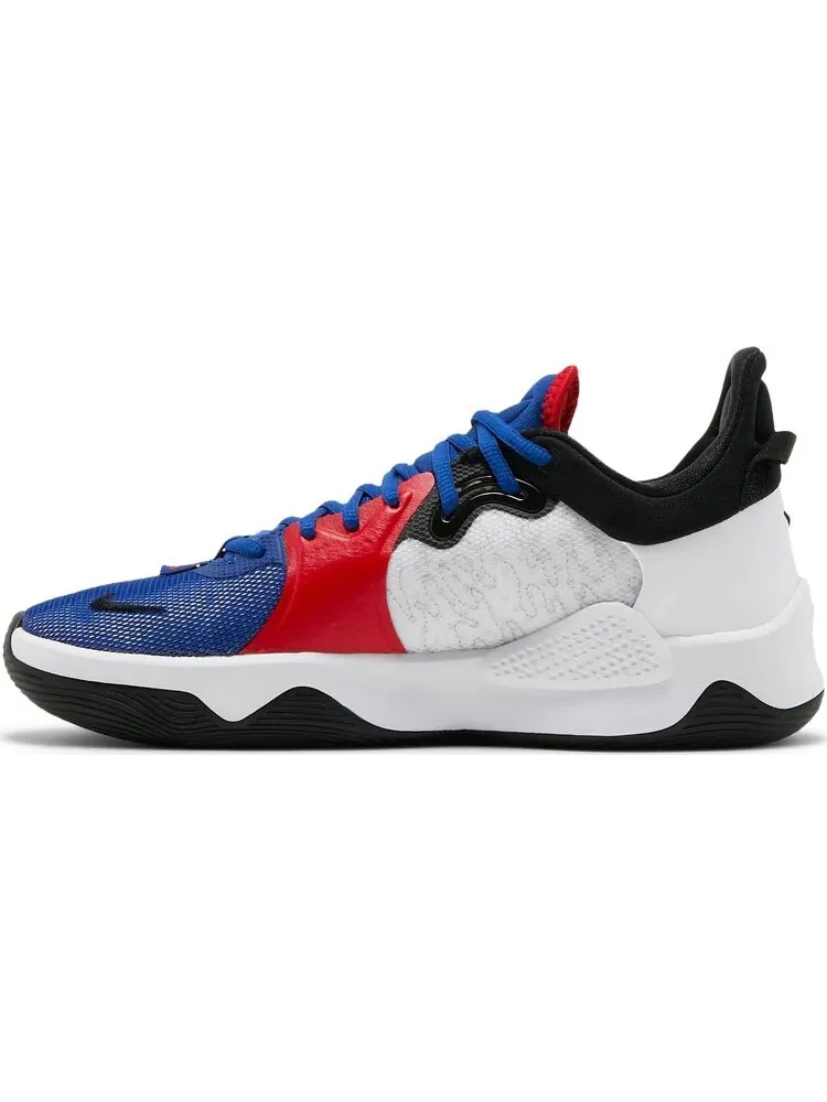 Кроссовки Nike PG 5 'White University Red' — изображение 3 из 8, белый