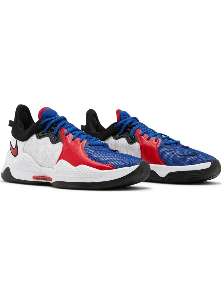 Кроссовки Nike PG 5 'White University Red' — изображение 8 из 8, белый