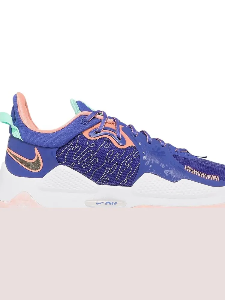 Кроссовки Nike PG 5 'LA Drip' — изображение 2 из 8, синий