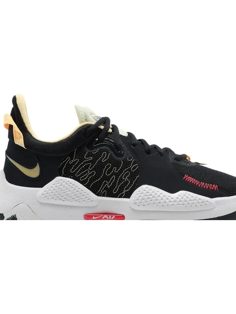 Кроссовки Nike PG 5 'Dark Obsidian Melon Tint' — изображение 2 из 8, синий