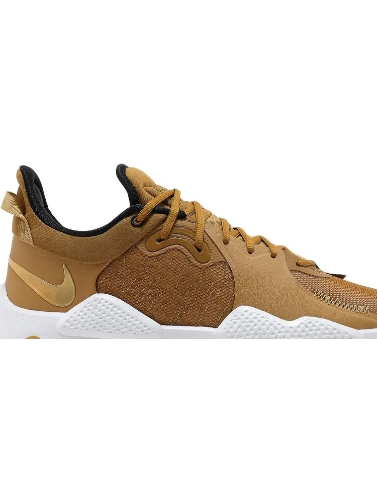 Кроссовки Nike PG 5 'Wheat' — изображение 2 из 8, коричневый