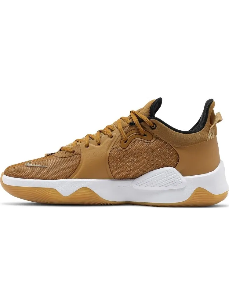 Кроссовки Nike PG 5 'Wheat' — изображение 3 из 8, коричневый