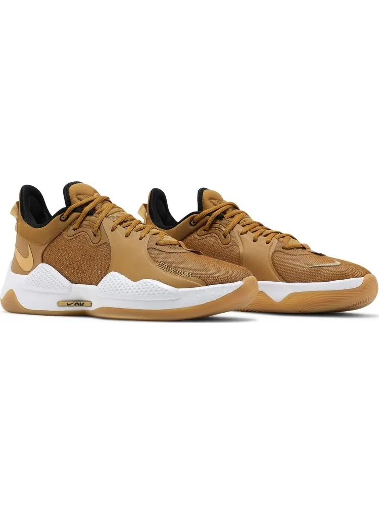 Кроссовки Nike PG 5 'Wheat' — изображение 8 из 8, коричневый